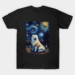 Samoyed Painting T-Shirt